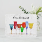 Gekommen feiern Sie Einladung (Stehend Vorderseite)