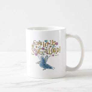 Gekommen gelassen uns singen Sie dem Lord Kaffeetasse