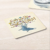 Gekommen gelassen uns singen Sie dem Lord Rechteckiger Pappuntersetzer (angewinkelt)