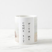 "Gekommen sitzen Sie mit Me Giraffen-Schale Kaffeetasse (Mittel)