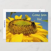 Gekommen verbinden Sie uns! Party Einladung (Vorne/Hinten)