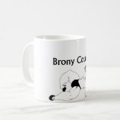Gekommen… zu Brony Land Kaffeetasse (Vorderseite Links)