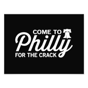 Gekommen zu Philly für den Sprung Fotodruck