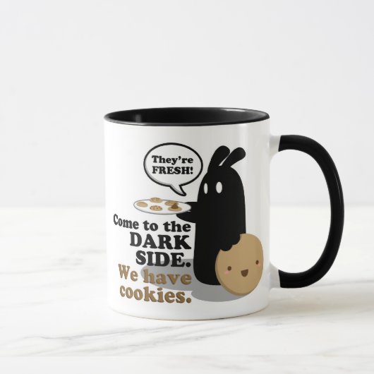 Gekommen zur dunklen Seite. Tasse (Rechts)