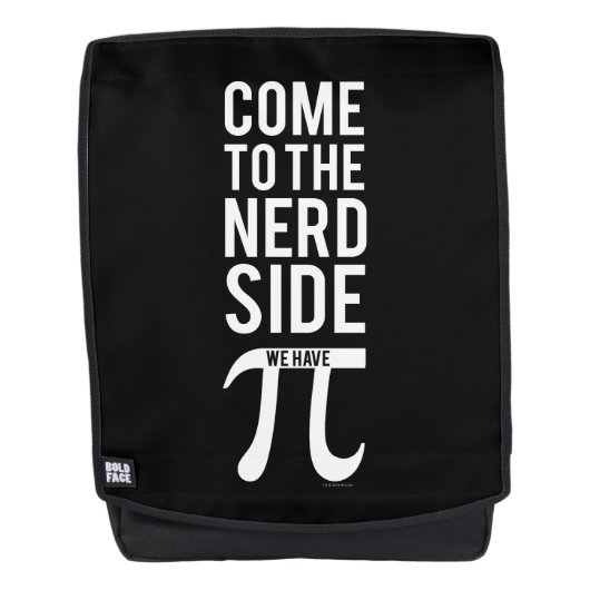 Gekommen zur Nerd-Seite Rucksack (Vorderseite)