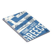 Gekommener Besuch Griechenland Notizblock (Rechte Seite)