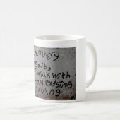 gekommener Weg mit uns Kaffeetasse (VorderseiteRechts)