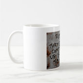 gekommener Weg mit uns Kaffeetasse (Links)