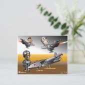 gekörnt postkarte (Stehend Vorderseite)