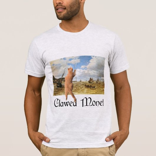 Gekratzter Monet T-Shirt (Vorderseite)