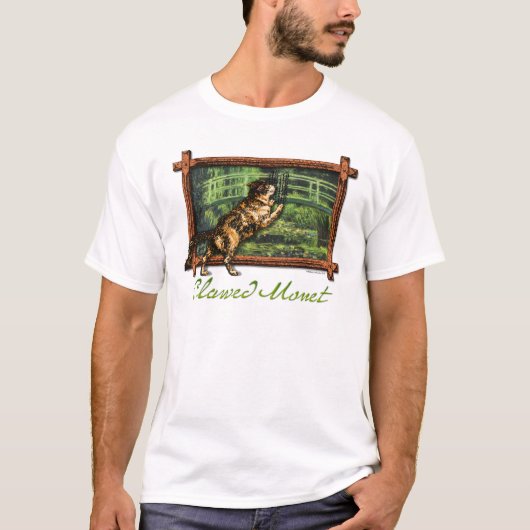 Gekratzter Monet T - Shirt (Vorderseite)
