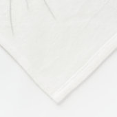 Gekratztes Blut Fleecedecke (Ecke)