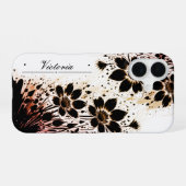 Gekratztes Blut iPhone 16 Hülle (Rückseite (Horizontal))