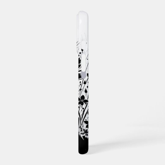 Gekratztes Blut iPhone 16 Hülle (Linke Seite)