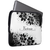 Gekratztes Blut Laptopschutzhülle (Vorne Rechts)