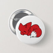 Gekräuselter SchlafenFox Button (Vorne & Hinten)