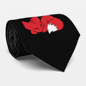 Gekräuselter SchlafenFox Krawatte (Gerollt)