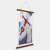 gekreuzigt wandteppich mit holzrahmen (Gewinkelt)