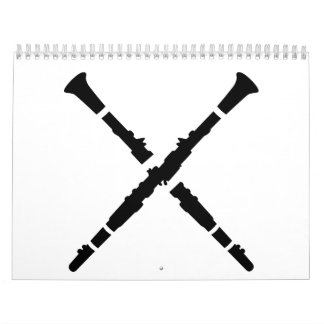 Gekreuzte Clarinets Kalender