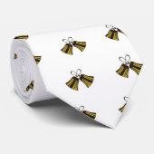 Gekreuzte Handbells Krawatte (Gerollt)