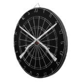 Gekreuzte Infanterie-Musketen Dartscheibe (Vorderseite rechts)