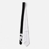 Gekreuzte Knochen Krawatte (Rückseite)