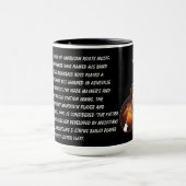 GEKREUZTE MANDOLINEN TASSE (Zentrum)