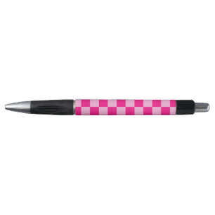 Gekreuzte Quadrate lichtfeuchtes, rosa geometrisch Kugelschreiber