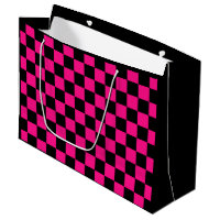 Gekreuzte Quadrate mit rosa, geometrischem Retro