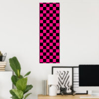 Gekreuzte Quadrate mit rosa, geometrischem Retro