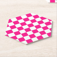 Gekreuzte Quadrate mit weißem, rosa Retro