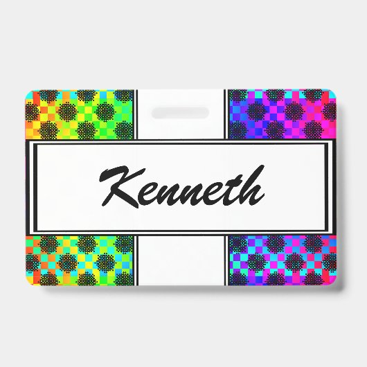 Gekreuzte Räder von Kenneth Yoncich Ausweis (Vorderseite)