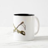 Gekreuzte Säbel-Tasse Zweifarbige Tasse (VorderseiteRechts)