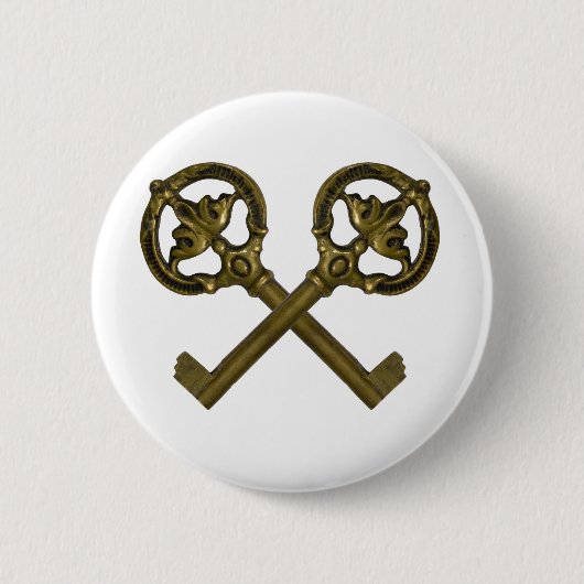 gekreuzte Schlüssel Button (Vorderseite)