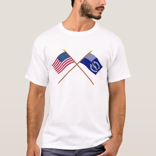Gekreuzte US und 2. T-Shirt (Vorderseite)