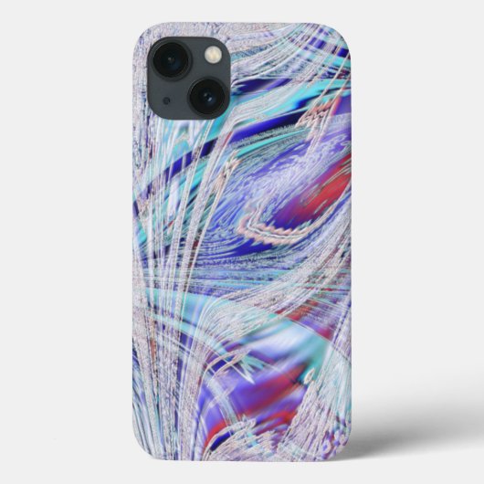 Gekreuzte Vogelfedern Case-Mate iPhone Hülle (Rückseite)