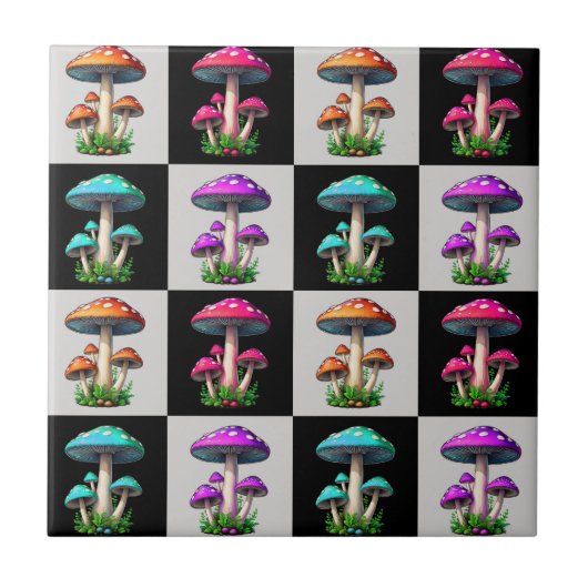 Gekreuzter geometrischer Raum Fliese (Vorderseite)