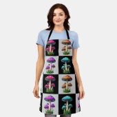 Gekreuzter geometrischer Raum Schürze (Getragen)