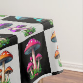 Gekreuzter geometrischer Raum Tischdecke (Beispiel)