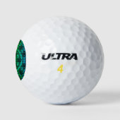 Gekreuzter Gitterzaun von Kenneth Yoncich Golfball (Logo)
