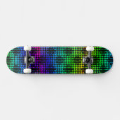 Gekreuzter Gitterzaun von Kenneth Yoncich Skateboard (Horizontal)