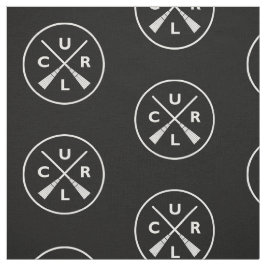 Gekreuzter Mais kehrt Gewebe - Schwarzweiss Stoff