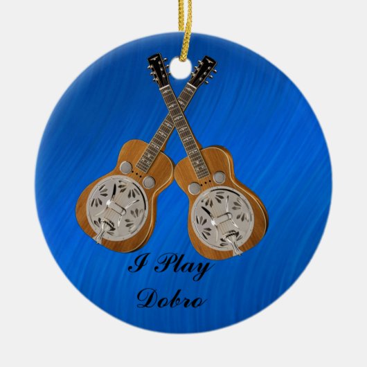 GEKREUZTES DOBROS-ORNAMENT KERAMIK ORNAMENT (Vorne)