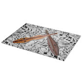 GEKREUZTES DULCIMERS-CUTTING BRETT (Ecke)