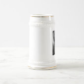 gekreuztes Herz Bierglas (Mittel)