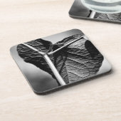 gekreuztes Herz Getränkeuntersetzer (Linke Seite)