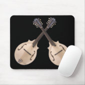 GEKREUZTES MANDOLINS-MOUSEPAD MOUSEPAD (Mit Mouse)