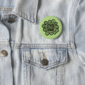Gekritzel-Blume Button (Beispiel)