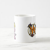 Gekritzel Francesca des Zauberer-101 Kaffeetasse (Mittel)