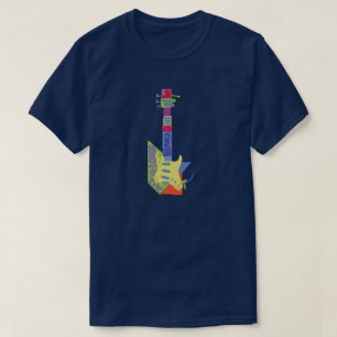 Gekritzel-Gitarre Wangs Dang T-Shirt